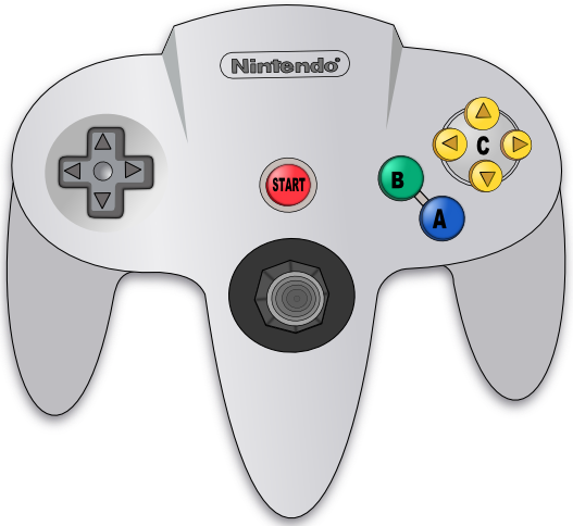 Controller button layout